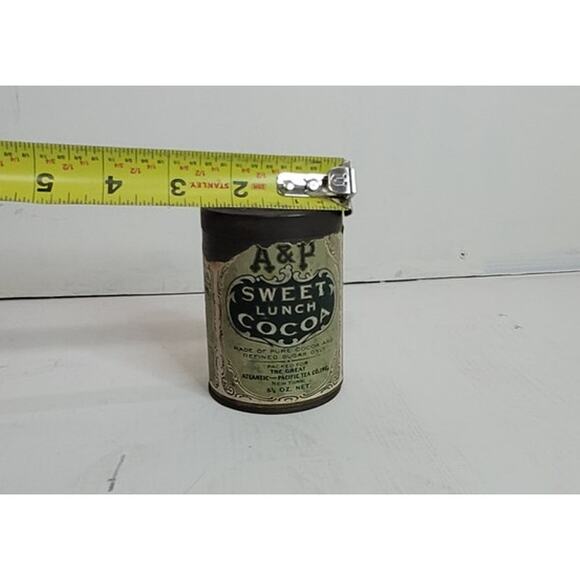 Vintage Sweet Lunch Cocoa Empty Can by A&P Co - Picture 4 of 4